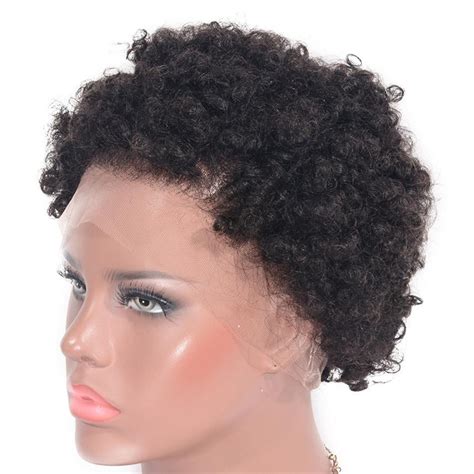 kinky afro lace wig